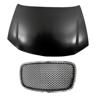 Replacement - 2-Piece (Hood Panel, Grille) (Standard Line)