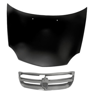 Replacement - 2-Piece (Hood Panel, Grille) (Standard Line)