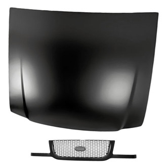 Replacement - 2-Piece (Hood Panel, Grille) (Standard Line)