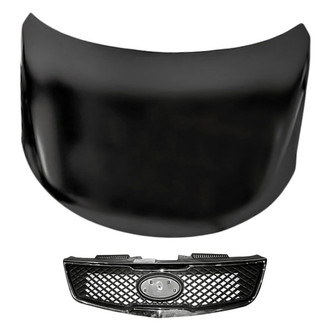 Replacement - 2-Piece (Hood Panel, Grille)