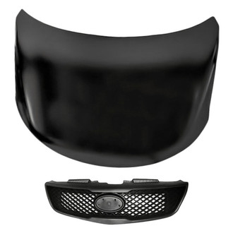 Replacement - 2-Piece (Hood Panel, Grille) (Standard Line)