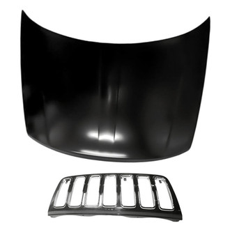 Replacement - 2-Piece (Hood Panel, Grille) (Standard Line)