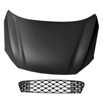 Replacement - 2-Piece (Hood Panel, Grille) (Standard Line)