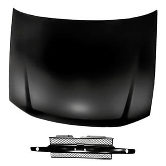 Replacement - 2-Piece (Hood Panel, Grille) (Standard Line)