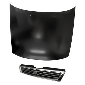Replacement - 2-Piece (Hood Panel, Grille) (Standard Line)