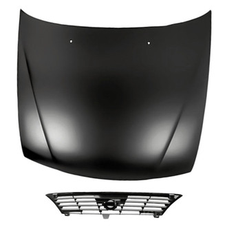 Replacement BNDL-211848 - 2-Piece (Hood Panel, Grille) (Standard Line)