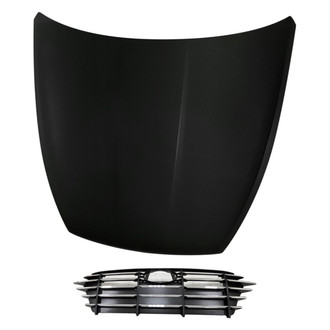 Replacement - 2-Piece (Hood Panel, Grille) (Standard Line)
