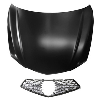 Replacement - 2-Piece (Hood Panel, Grille) (Standard Line)
