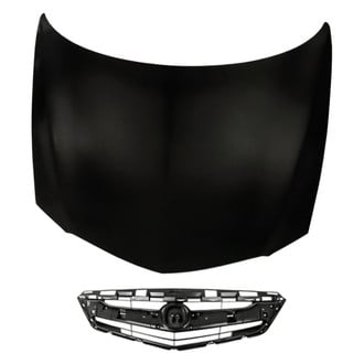 Replacement - 2-Piece (Hood Panel, Grille) (Standard Line)