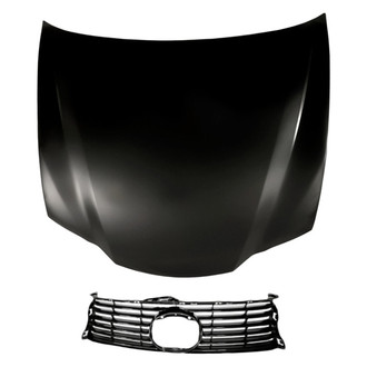 Replacement - 2-Piece (Hood Panel, Grille) (Standard Line)