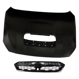 Replacement - 2-Piece (Hood Panel, Grille)