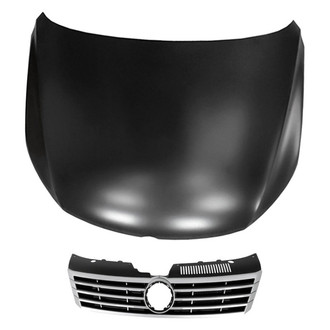 Replacement - 2-Piece (Hood Panel, Grille) (Standard Line)