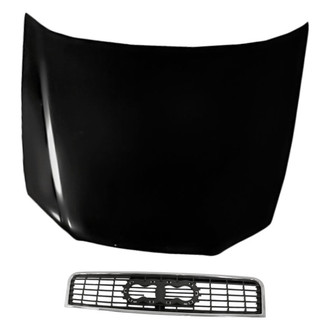 Replacement - 2-Piece (Hood Panel, Grille) (Standard Line)