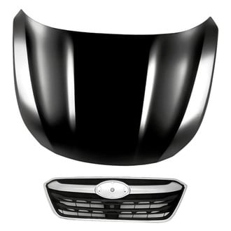 Replacement - 2-Piece (Hood Panel, Grille)