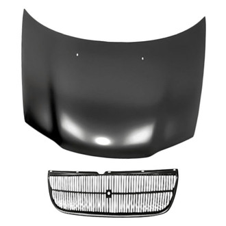 Replacement - 2-Piece (Hood Panel, Grille) (Standard Line)