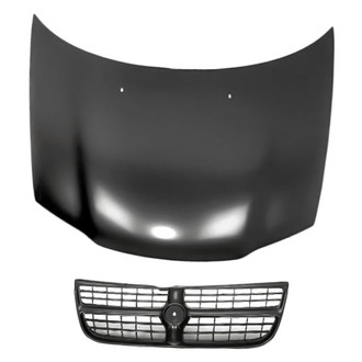 Replacement - 2-Piece (Hood Panel, Grille) (Standard Line)