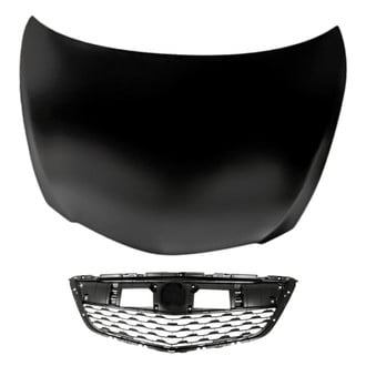 Replacement - 2-Piece (Hood Panel, Grille) (Standard Line)