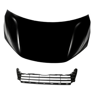 Replacement - 2-Piece (Hood Panel, Grille) (Standard Line)