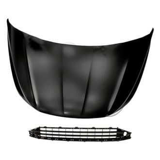Replacement - 2-Piece (Hood Panel, Grille) (CAPA Certified)