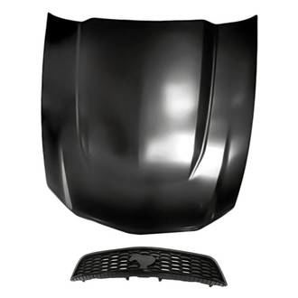 Replacement - 2-Piece (Hood Panel, Grille) (Standard Line)