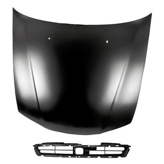 Replacement - 2-Piece (Hood Panel, Grille) (Standard Line)