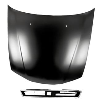 Replacement - 2-Piece (Hood Panel, Grille) (Standard Line)