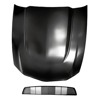 Replacement - 2-Piece (Hood Panel, Grille) (Standard Line)