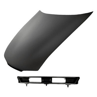 Replacement - 2-Piece (Hood Panel, Grille) (Standard Line)