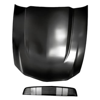 Replacement - 2-Piece (Hood Panel, Grille) (Standard Line)