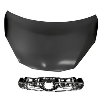Replacement - 2-Piece (Hood Panel, Grille) (Standard Line)