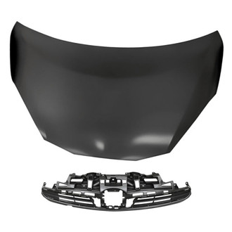 Replacement - 2-Piece (Hood Panel, Grille) (Standard Line)