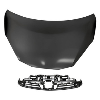 Replacement - 2-Piece (Hood Panel, Grille) (Standard Line)