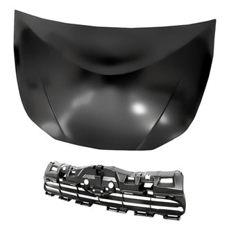 Replacement - 2-Piece (Hood Panel, Grille) (Standard Line)