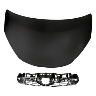 Replacement - 2-Piece (Hood Panel, Grille) (Standard Line)