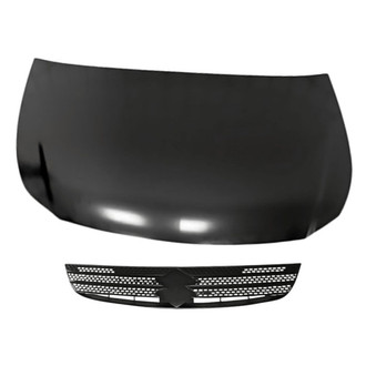 Replacement - 2-Piece (Hood Panel, Grille) (Standard Line)