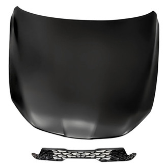 Replacement - 2-Piece (Hood Panel, Grille)