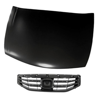 Replacement - 2-Piece (Hood Panel, Grille) (Standard Line)