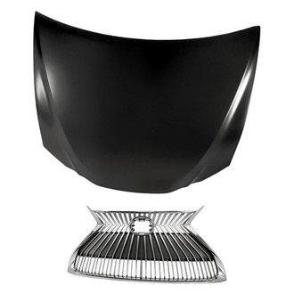 Replacement - 2-Piece (Hood Panel, Grille) (Standard Line)