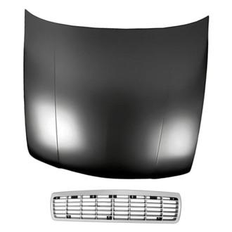 Replacement - 2-Piece (Hood Panel, Grille) (Standard Line)