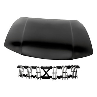 Replacement - 2-Piece (Hood Panel, Grille) (Standard Line)