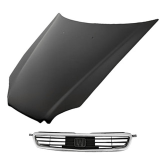 Replacement - 2-Piece (Hood Panel, Grille)
