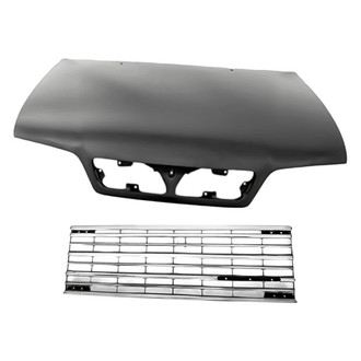 Replacement - 2-Piece (Hood Panel, Grille) (Standard Line)