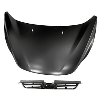 Replacement BNDL-212828 - 2-Piece (Hood Panel, Grille) (CAPA Certified)