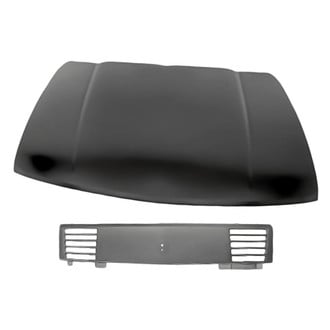 Replacement - 2-Piece (Hood Panel, Grille) (Standard Line)