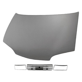 Replacement - 2-Piece (Hood Panel, Grille) (Standard Line)