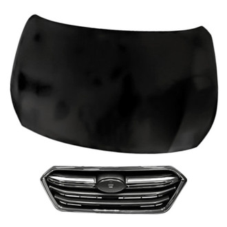 Replacement - 2-Piece (Hood Panel, Grille) (Standard Line)