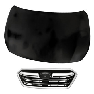Replacement - 2-Piece (Hood Panel, Grille) (Standard Line)
