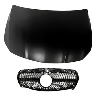 Replacement - 2-Piece (Hood Panel, Grille)