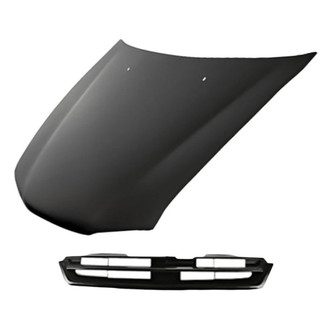 Replacement - 2-Piece (Hood Panel, Grille) (Standard Line)