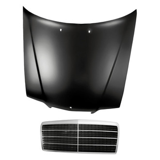 Replacement - 2-Piece (Hood Panel, Grille) (Standard Line)